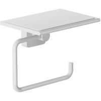 Kludi Vela S uchwyt na papier toaletowy biały mat 2597153