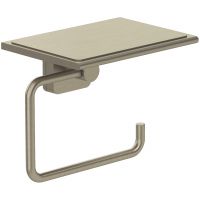 Kludi Vela S uchwyt na papier toaletowy nikiel szczotkowany 25971N5