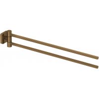 Kludi Vela S drążek na ręcznik 44 cm brązowy szczotkowany 25977N1