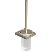 Kludi Vela C szczotka toaletowa z rączką ścienna nikiel szczotkowany 31974N5