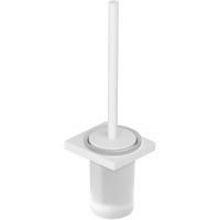 Kludi Vela C szczotka toaletowa z rączką ścienna biały mat 3197453