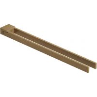Kludi Vela C wieszak na ręcznik 43 cm brązowy szczotkowany 31977N1