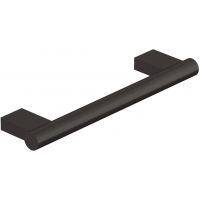 Kludi Vela C uchwyt wannowy 25 cm czarny szczotkowany 31981N2