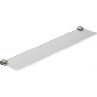 Kludi Vela R półka 60 cm biały mat-nikiel szczotkowany 58973N5