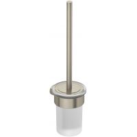 Kludi Vela R szczotka toaletowa z rączką ścienna nikiel szczotkowany 58974N5