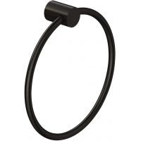 Kludi Vela R wieszak na ręcznik czarny szczotkowany 58978N2