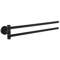 Kronenbach Lima 2.0 Black wieszak na ręcznik czarny mat 29.200.070.0005