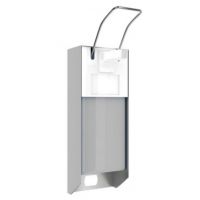 Merida dozownik do płynu dezynfekcyjnego łokciowy 1000 ml ścienny metalowy D10