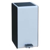 Merida kosz na śmieci 7 l z przyciskiem pedałowym biały KIB425