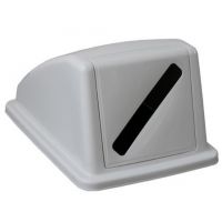 Merida pokrywa do kosza ze szczeliną szara KJS908