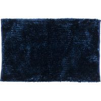 Multi-Decor Shiny Chenille dywanik łazienkowy 80x50 cm ciemny niebieski 503363