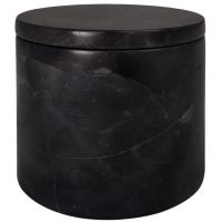 Q-Bath Pure Natural pojemnik łazienkowy czarny marmur AWD02341542
