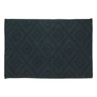 Sealskin Aztec dywanik łazienkowy 60x90 cm prostokątny bawełniany ciemny zielony 800096