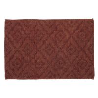 Sealskin Aztec dywanik łazienkowy 60x90 cm prostokątny bawełna ciemny różowy 800097