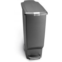 Simple Human kosz na śmieci 40 l szary CW1363