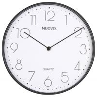 Splendid Nuovo zegar ścienny czarno-biały AZ-NUOVO