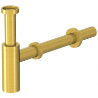 Steinberg 100 syfon do umywalki butelkowy złoty szczotkowany 1001696BG