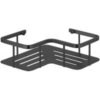 Stella koszyk łazienkowy ścienny czarny mat 16.060-MB