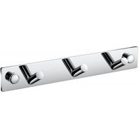 Stella wieszak na ręcznik 3-hakowy chrom 18.073