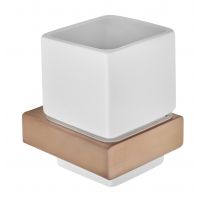 Teka Formentera kubek z uchwytem ceramicznym biały/różowe złoto 17081020G3
