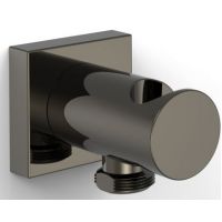 Tres przyłącze kątowe z uchwytem czarny metalizowany 21118201KM