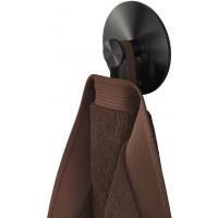 Tiger Base wieszak na ręcznik haczyk czarny szczotkowany 800728