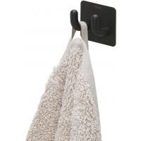 Tiger Pinky wieszak na ręcznik haczyk podwójny czarny mat 800720