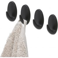 Tiger Baseline wieszak na ręcznik 4 szt haczyk średni czarny 800722