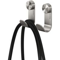 Tiger Gravity wieszak na ręcznik haczyk 2 szt stal nierdzewna szczotkowana 800733