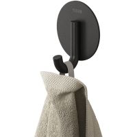 Tiger Classic wieszak na ręcznik haczyk czarny mat 800737