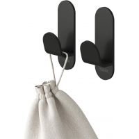 Tiger Func wieszak na ręcznik 2 szt haczyk czarny 800739