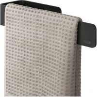 Tiger Mini wieszak na ręcznik czarny mat 800750