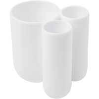 Umbra Touch kubek na szczoteczki stojący biały mat 023271-660
