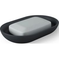 Umbra Junip Oval mydelniczka stojąca czarny mat 1013454-040