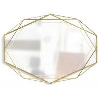 Umbra Prisma lustro 56,5x42,5 cm złote 358776-165