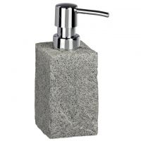 Wenko Granite dozownik do mydła 215 ml stojący szary 20438100