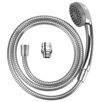 Wenko słuchawka prysznicowa z wężem srebrny 22866100