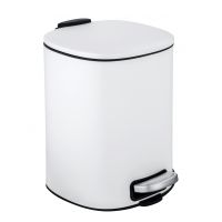 Wenko Alassio kosz na śmieci 5 l biały 24779100