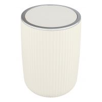 Wenko Agropoli kosz na śmieci 5,5 l kremowy 25192100