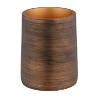 Wenko Palena kubek na szczoteczki brązowy 25351100