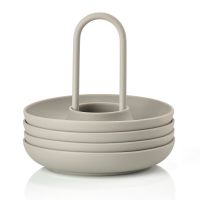 Zone Denmark Singles podstawki do jajek 4 szt beżowy 10548