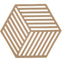 Zone Denmark Hexagon podstawka kuchenna camel 24347