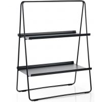 Zone Denmark A-Table regał kuchenny 53x29x75 cm czarny 331819