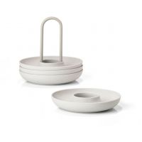 Zone Denmark Singles podstawki do jajek 4 szt szary 332023