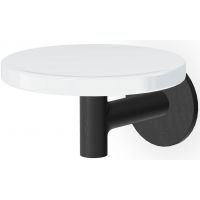 Zucchetti Pan mydelniczka ścienna czarna-biała ZAC610.N1