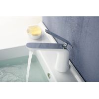 Art Platino Emira bateria umywalkowa biały/chrom EMI-BUN.010BC