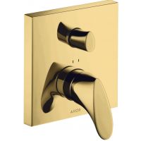 Axor Starck Organic bateria wannowo-prysznicowa podtynkowa złoty optyczny polerowany 12416990