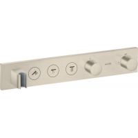 Axor ShowerSolutions bateria wannowo-prysznicowa podtynkowa z termostatem nikiel szczotkowany 18356820