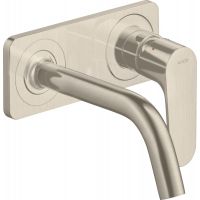 Axor Citterio M bateria umywalkowa podtynkowa EcoSmart nikiel szczotkowany 34112820