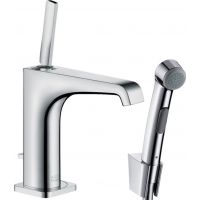 Axor Citterio E bateria umywalkowa z słuchawką typu Bidette EcoSmart złoty optyczny polerowany 36130990